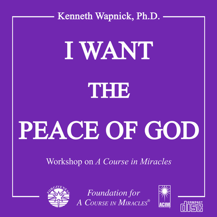 I Want the Peace of God [CD]
