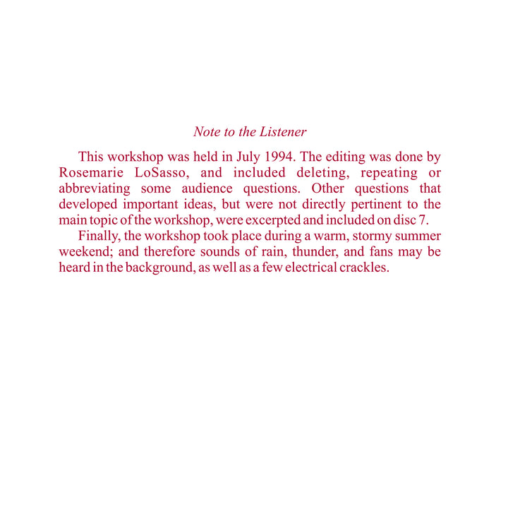 The Bible from the Perspective of "A Course in Miracles" [CD]