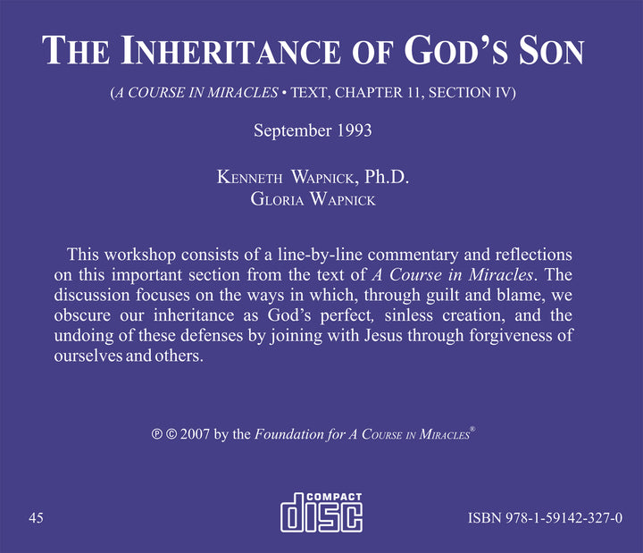 The Inheritance of God&