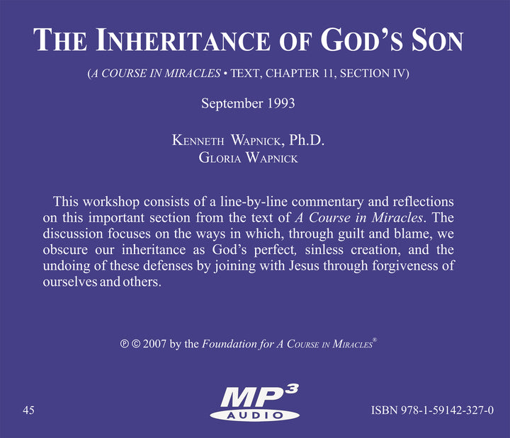 The Inheritance of God&