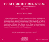 From Time to Timelessness [CD]