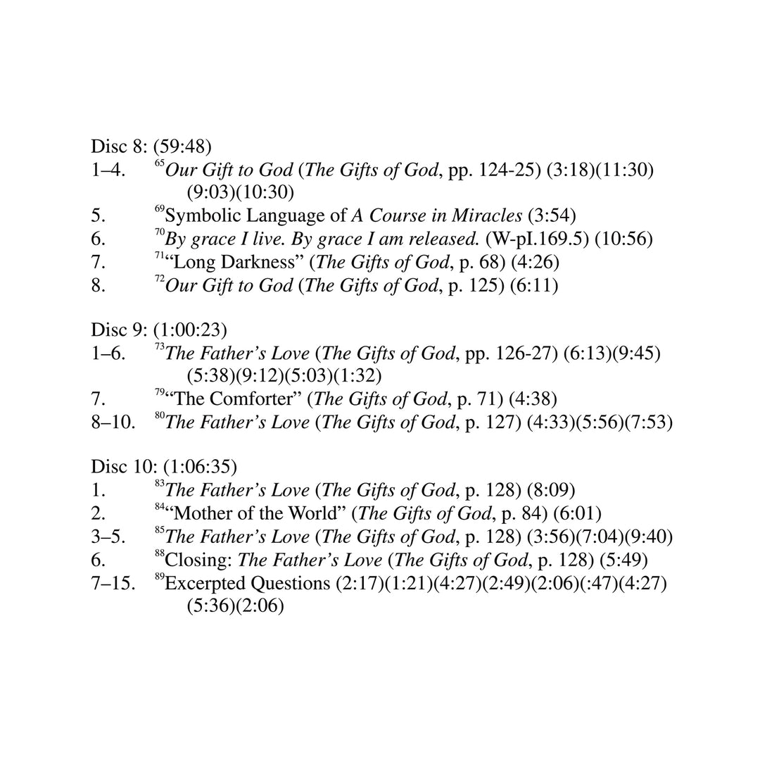 The Gift of the Ego: Fear The Gift of God: Love [CD]