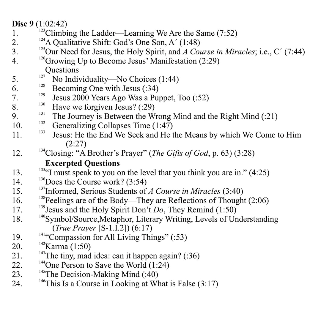 Separation and Forgiveness: The Four Splits and Their Undoing [MP3]