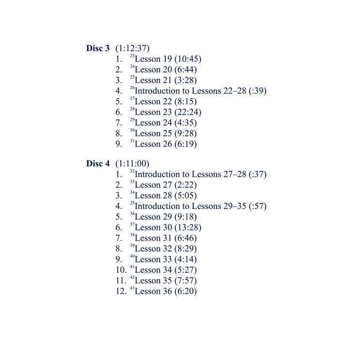 The Workbook Lessons of "A Course in Miracles": The Study and Practice of the 365 Lessons [MP3]