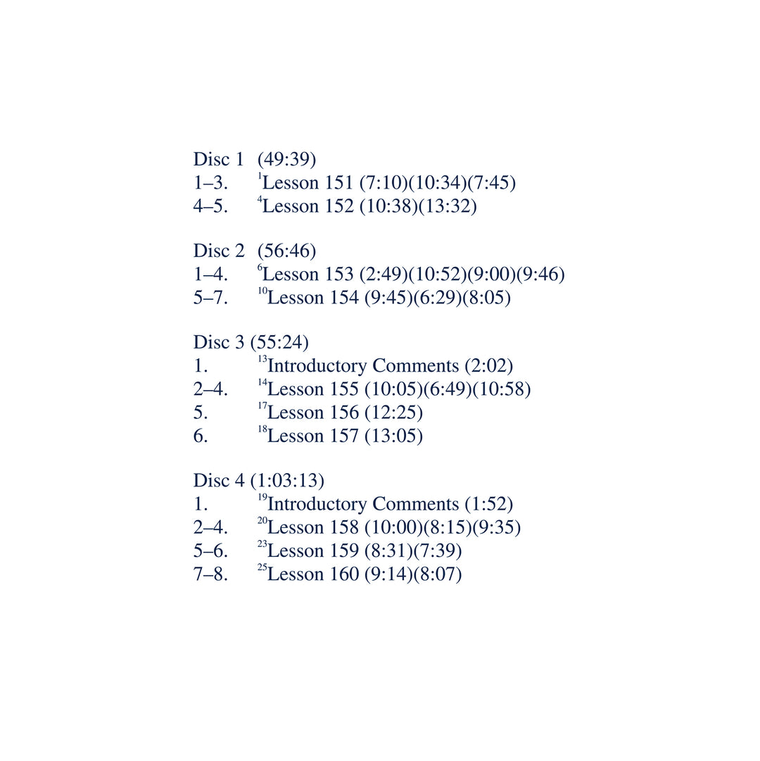 The Workbook Lessons of "A Course in Miracles": The Study and Practice of the 365 Lessons [MP3]