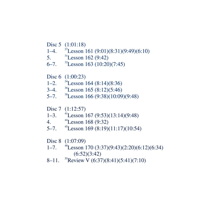 The Workbook Lessons of "A Course in Miracles": The Study and Practice of the 365 Lessons [MP3]