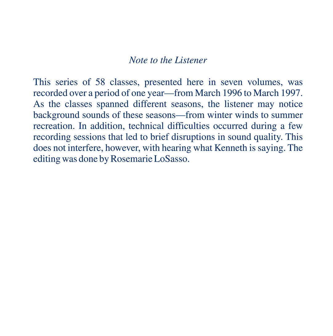 The Workbook Lessons of "A Course in Miracles": The Study and Practice of the 365 Lessons [MP3]