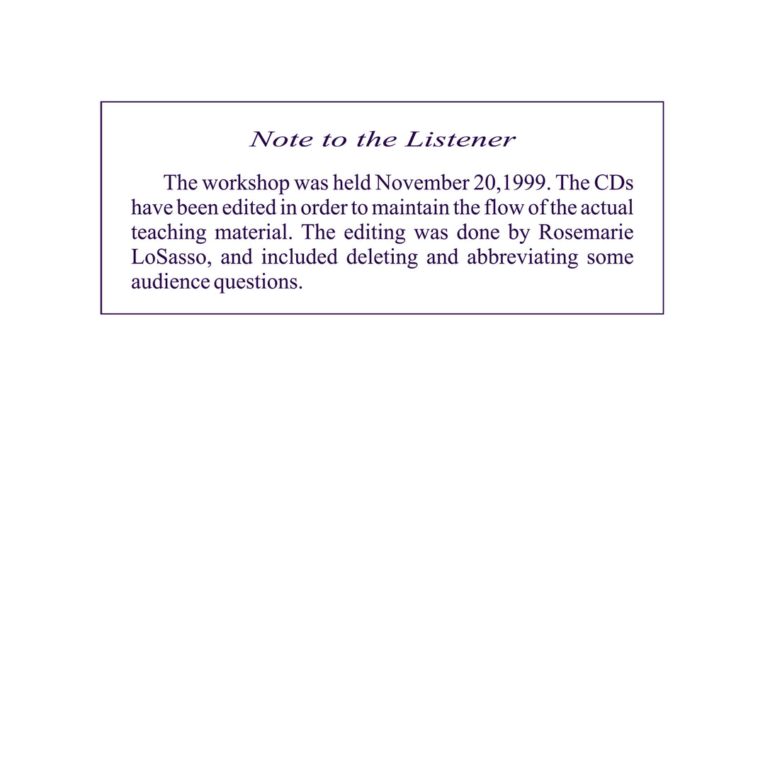The Quiet Answer: Asking the Holy Spirit [MP3]