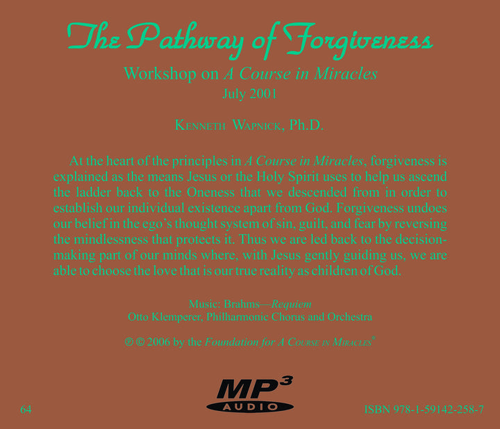 The Pathway of Forgiveness [MP3]