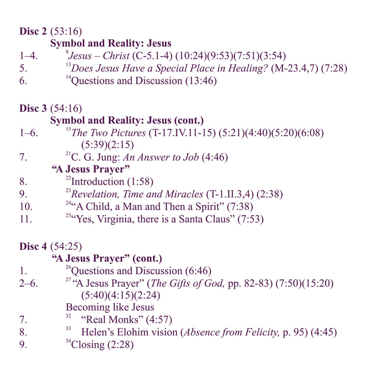 Jesus: Symbol and Reality [CD]