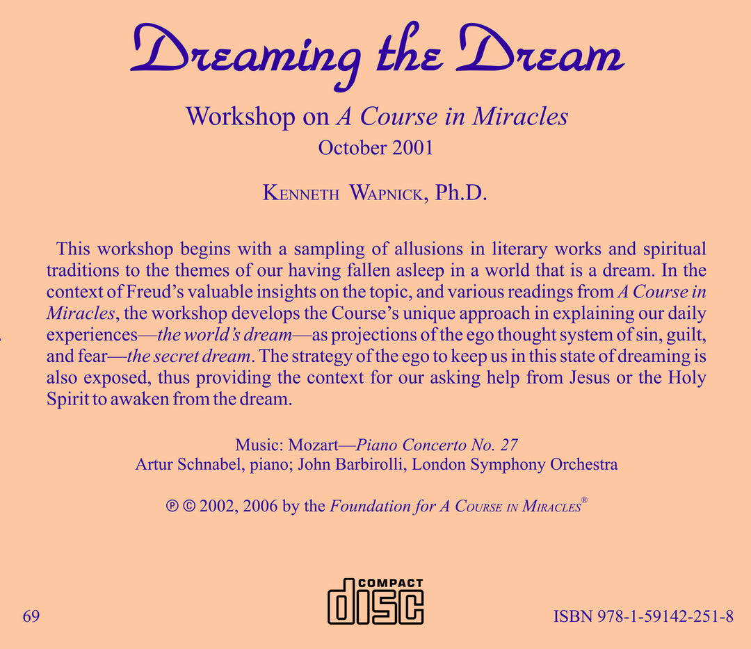 Dreaming the Dream [CD]
