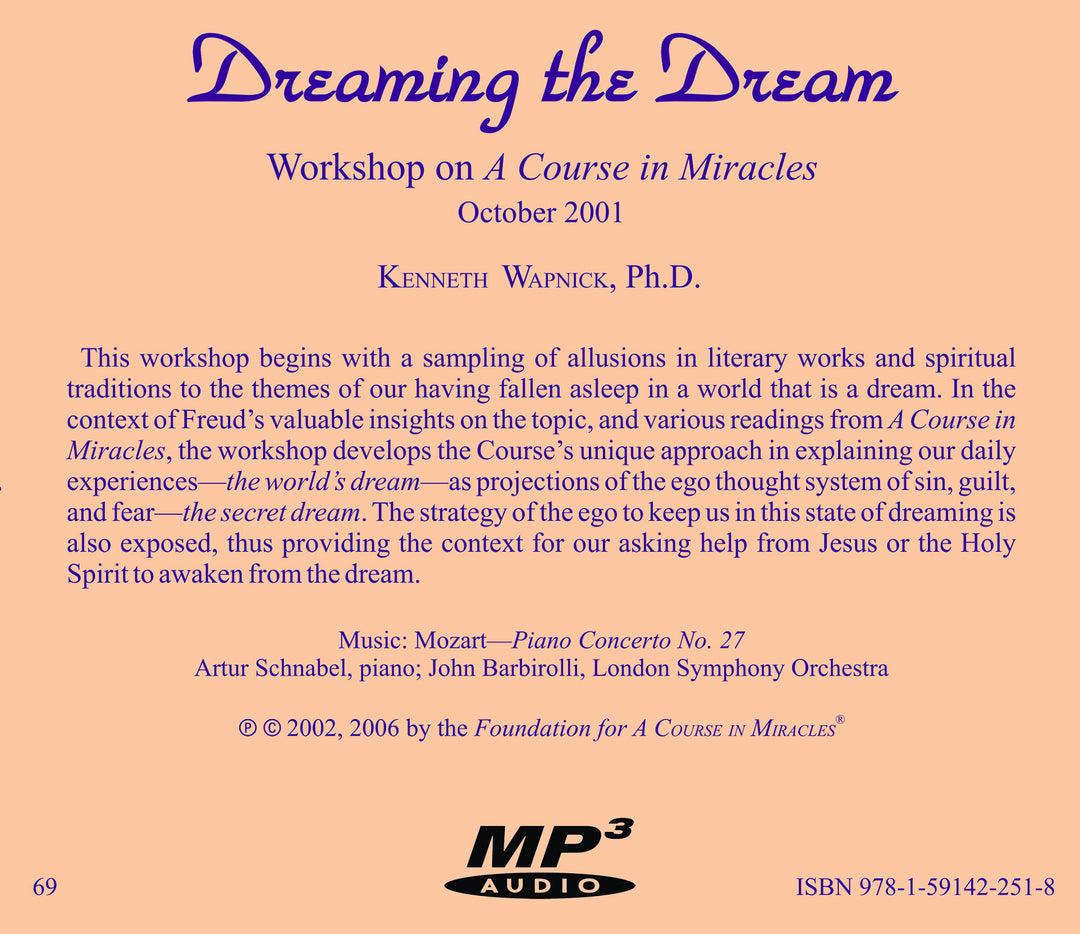 Dreaming the Dream [MP3]
