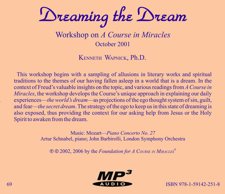 Dreaming the Dream [MP3]