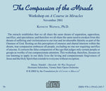 The Compassion of the Miracle [CD]