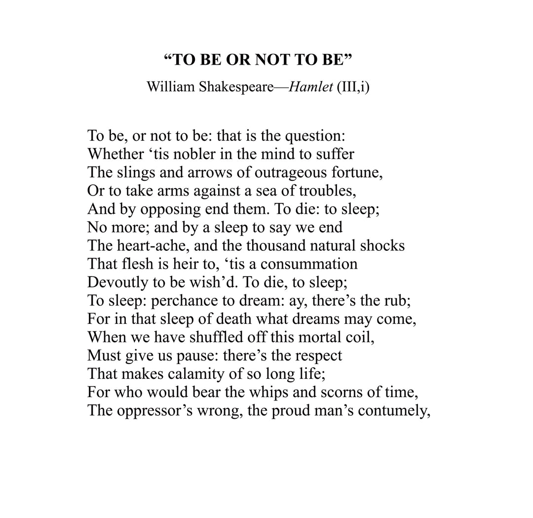 To Be or Not to Be: Hamlet, Death, and "A Course in Miracles" [CD]