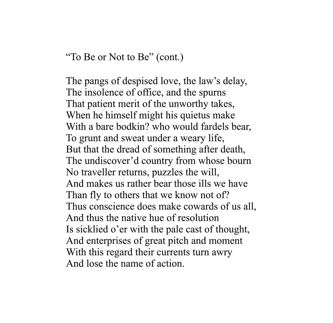 To Be or Not to Be: Hamlet, Death, and "A Course in Miracles" [CD]