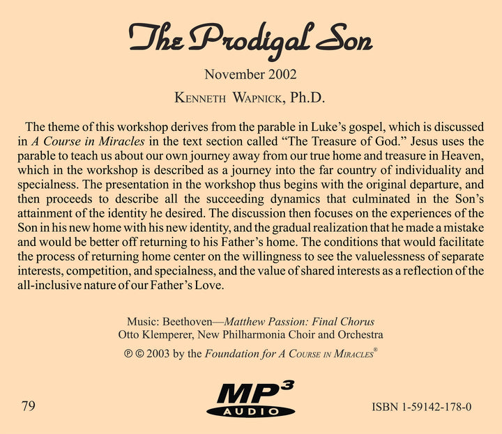 The Prodigal Son [MP3]