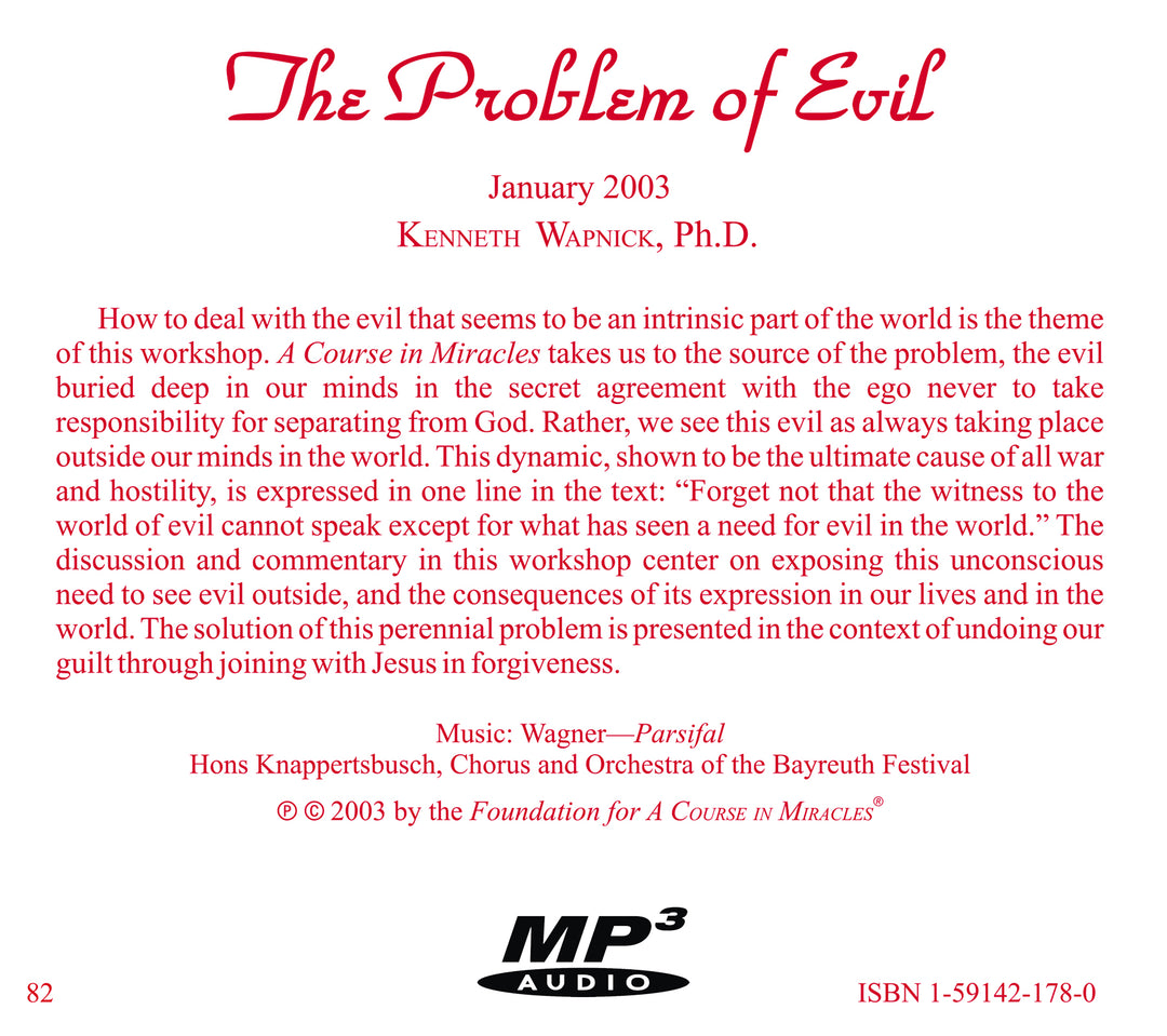 The Problem of Evil [MP3]