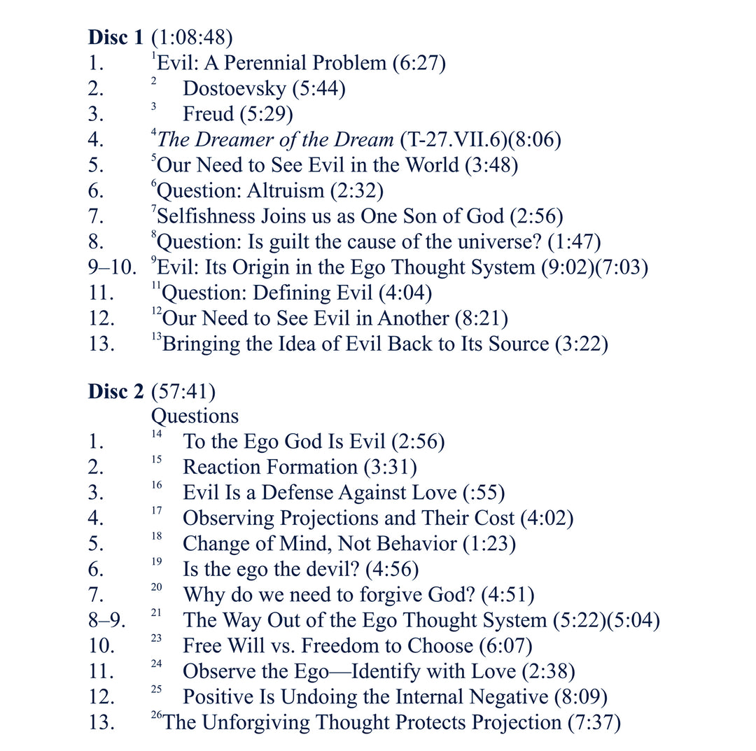 The Problem of Evil [MP3]