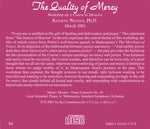 The Quality of Mercy [CD]