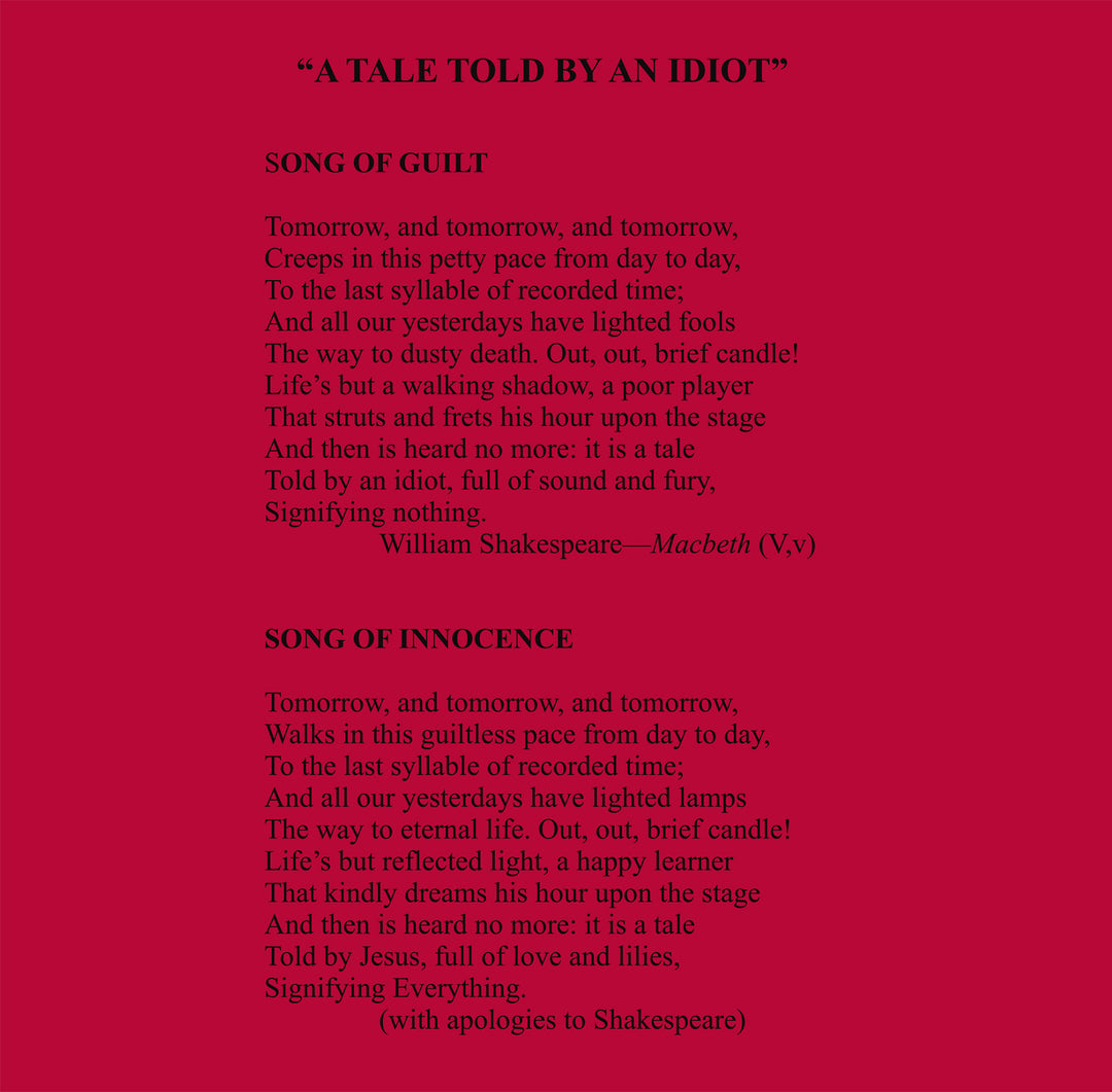 A Tale Told by an Idiot: Macbeth, Guilt, and "A Course in Miracles" [CD]