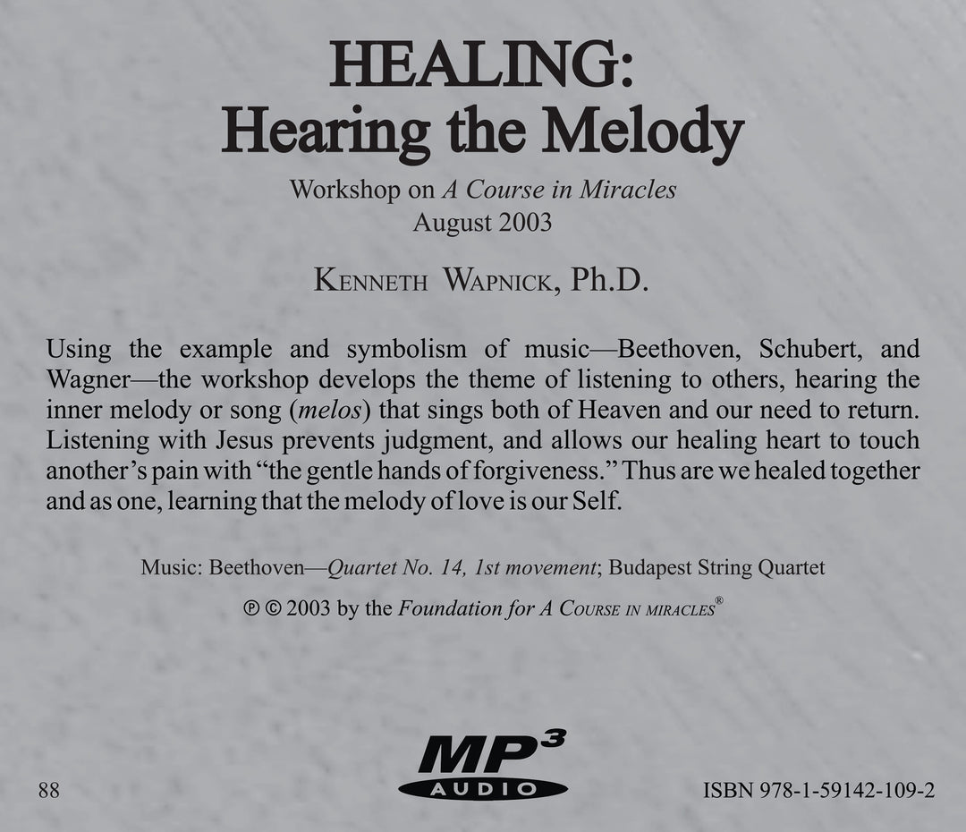 Healing: Hearing the Melody [MP3]