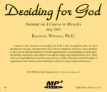 Deciding for God [MP3]