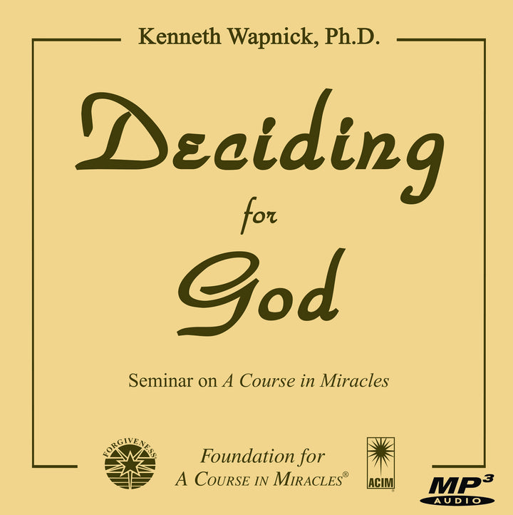 Deciding for God [MP3]