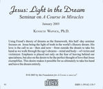 Jesus: Light in the Dream [CD]