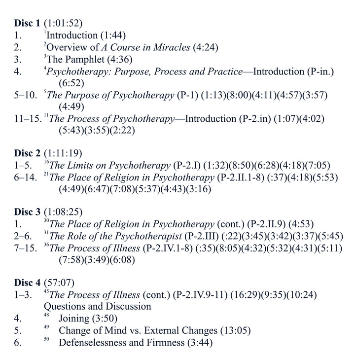 Psychotherapy: Purpose, Process and Practice: A Commentary on the Pamphlet [MP3]