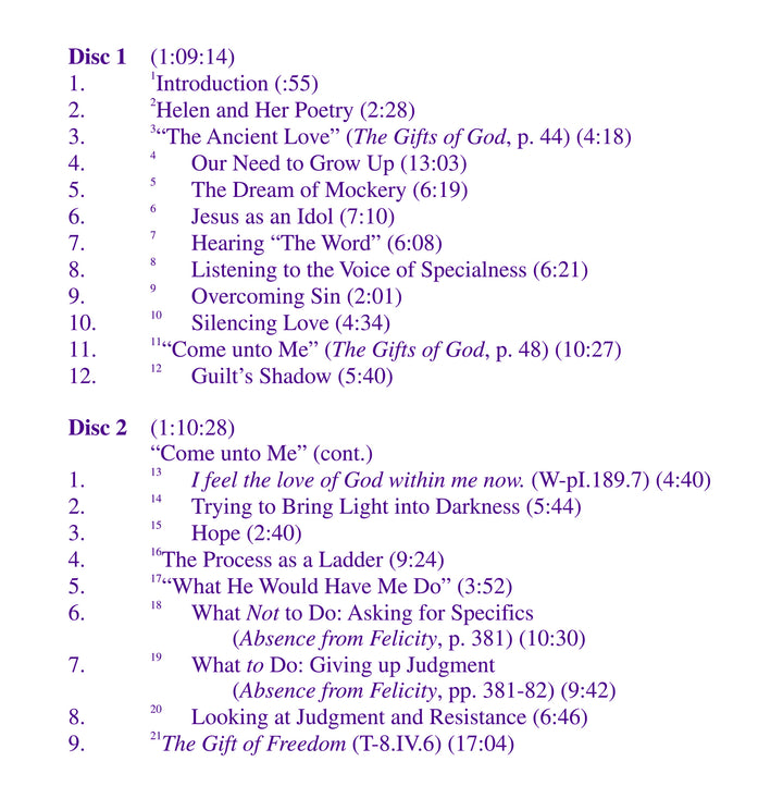 Jesus: "The Ancient Love" [MP3]