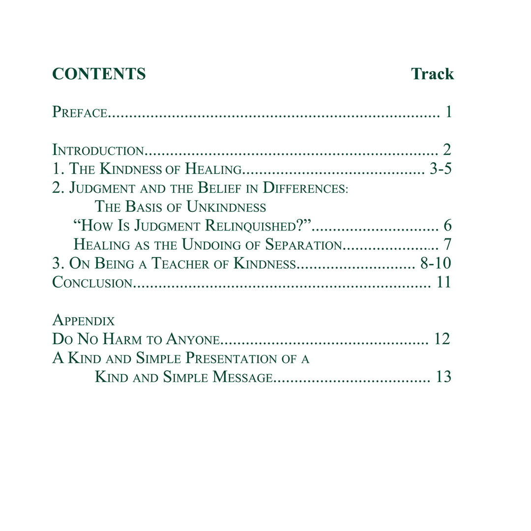 The Healing Power of Kindness-Vol. 1, Releasing Judgment [AUDIOBOOK]  - MP3 Download