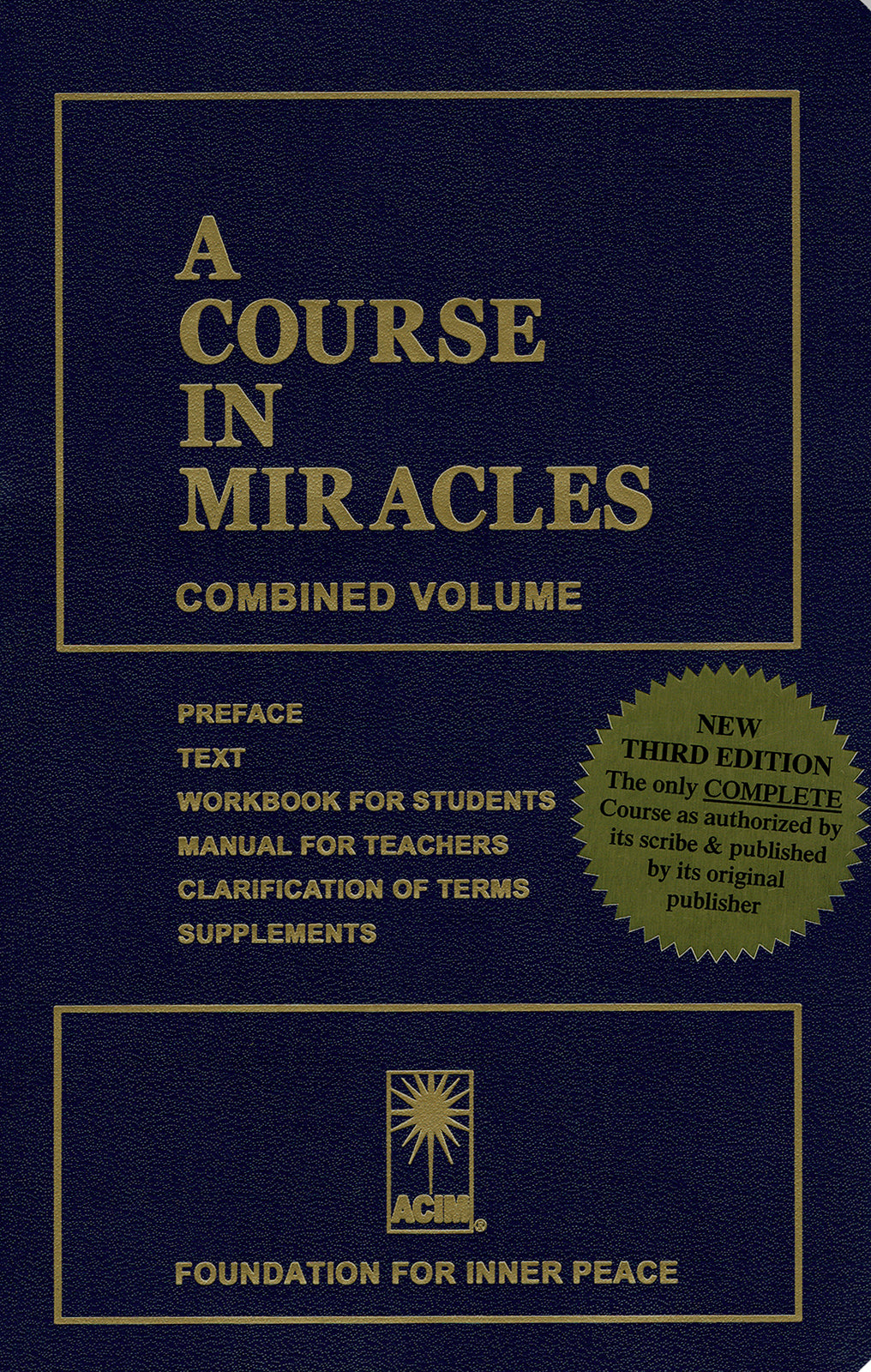 A Course in Miracles: Combined Volume (Hardcover) - Walmart.com