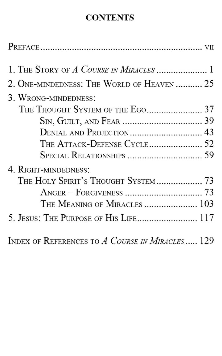A Talk Given on "A Course in Miracles": An Introduction [BOOK]