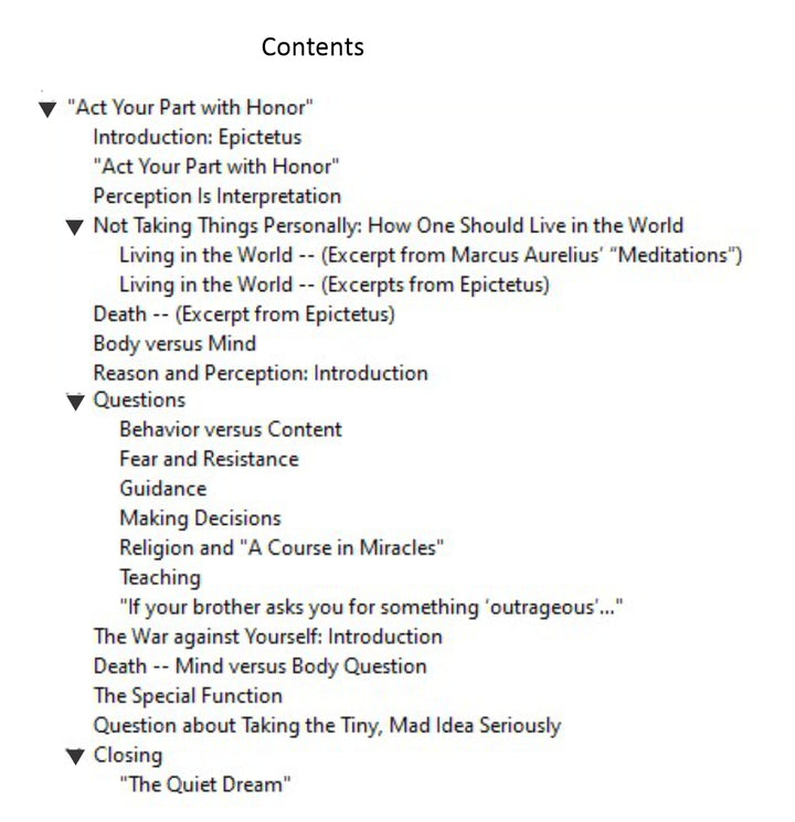 Act Your Part with Honor [EPUB]