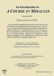 An Introduction to "A Course in Miracles" [DVD]