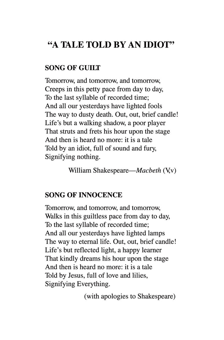 A Tale Told by an Idiot: Macbeth, Guilt, and "A Course in Miracles" [MP4]