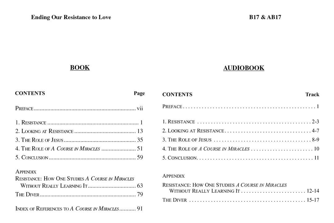 Ending Our Resistance to Love [BOOK]