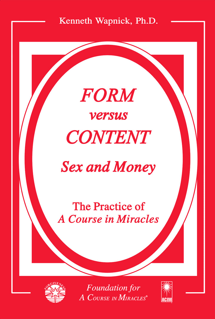 Form versus Content: Sex and Money [BOOK]