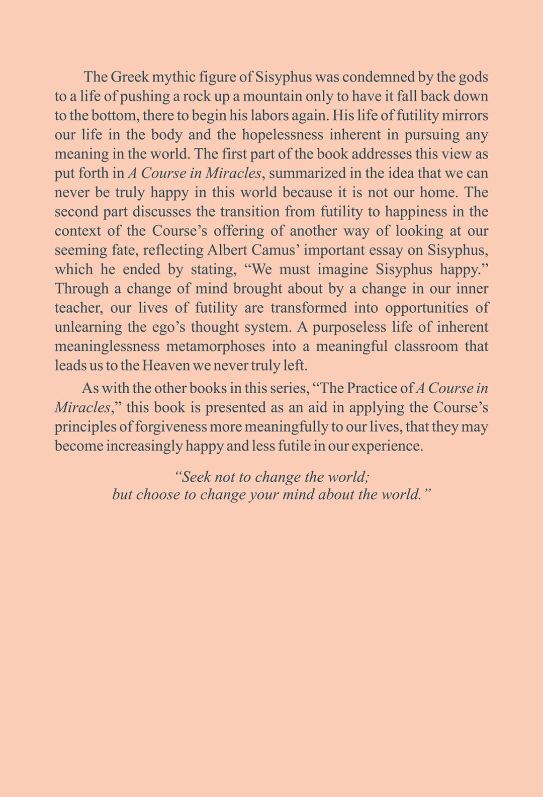 From Futility to Happiness: Sisyphus as Everyman [BOOK]