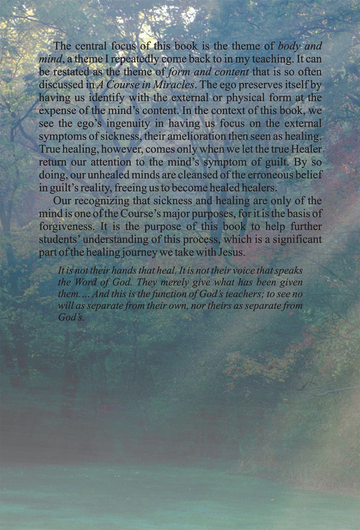 Healing the Unhealed Mind [BOOK]
