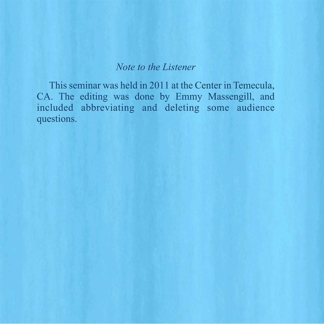 The Body as an Instrument of Salvation [CD]