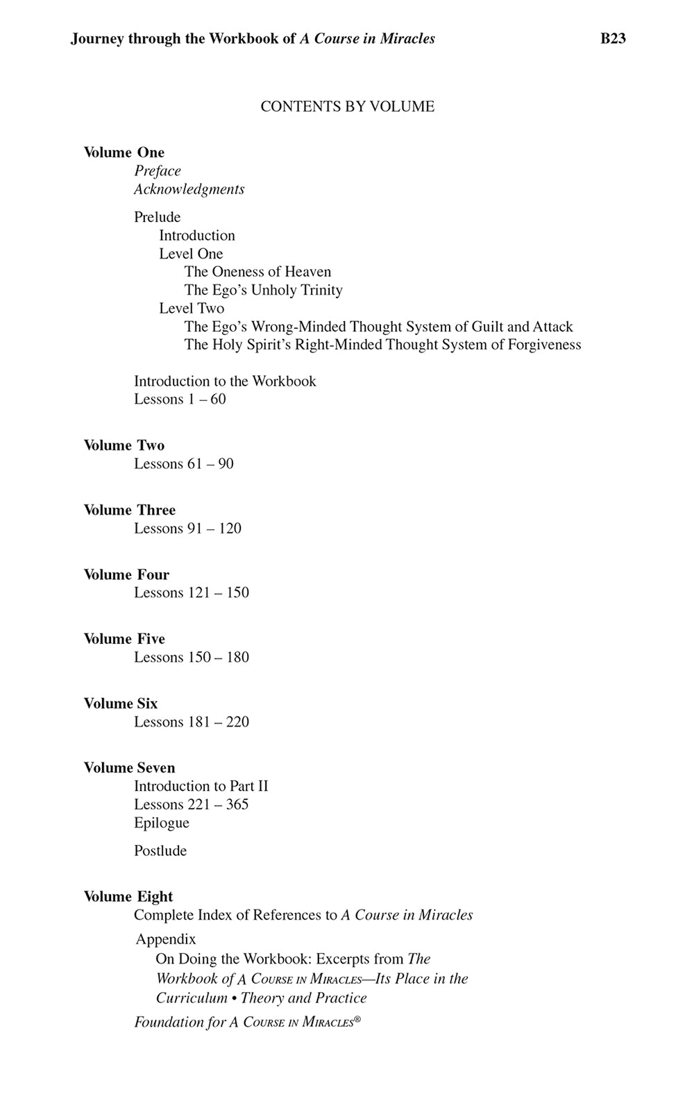 Journey through the Workbook of "A Course in Miracles" [EPUB]