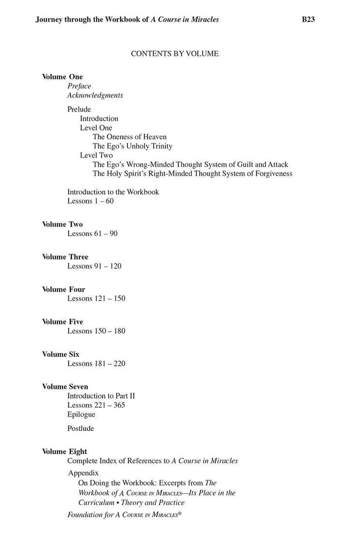 Journey through the Workbook of "A Course in Miracles" [EPUB]