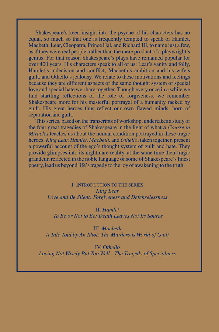Life, Death, and Love: Shakespeare&