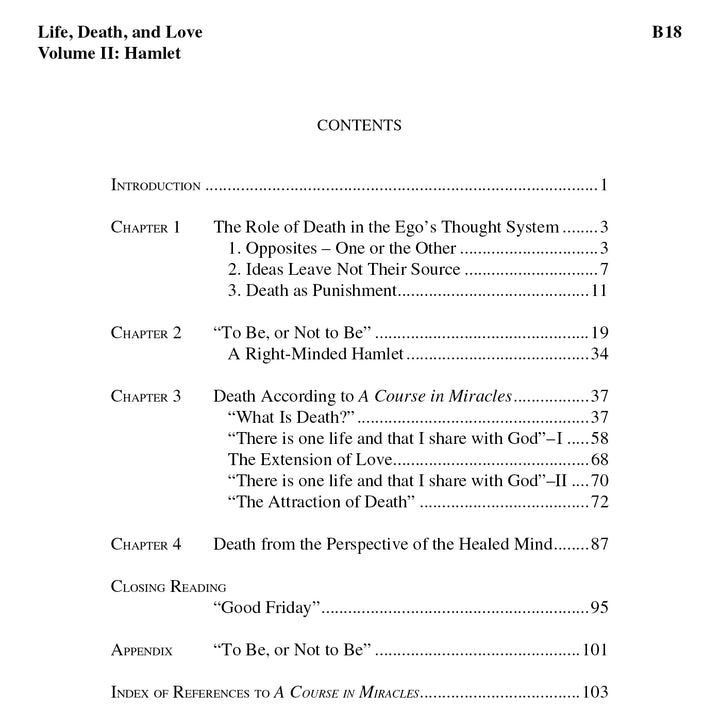 Life, Death, and Love: Shakespeare&