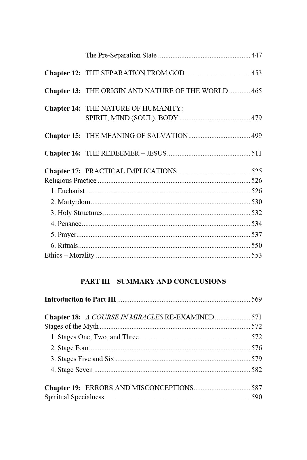 Love Does Not Condemn: The World, the Flesh, and the Devil According to Platonism, Christianity, Gnosticism, and "A Course in Miracles" [PDF]