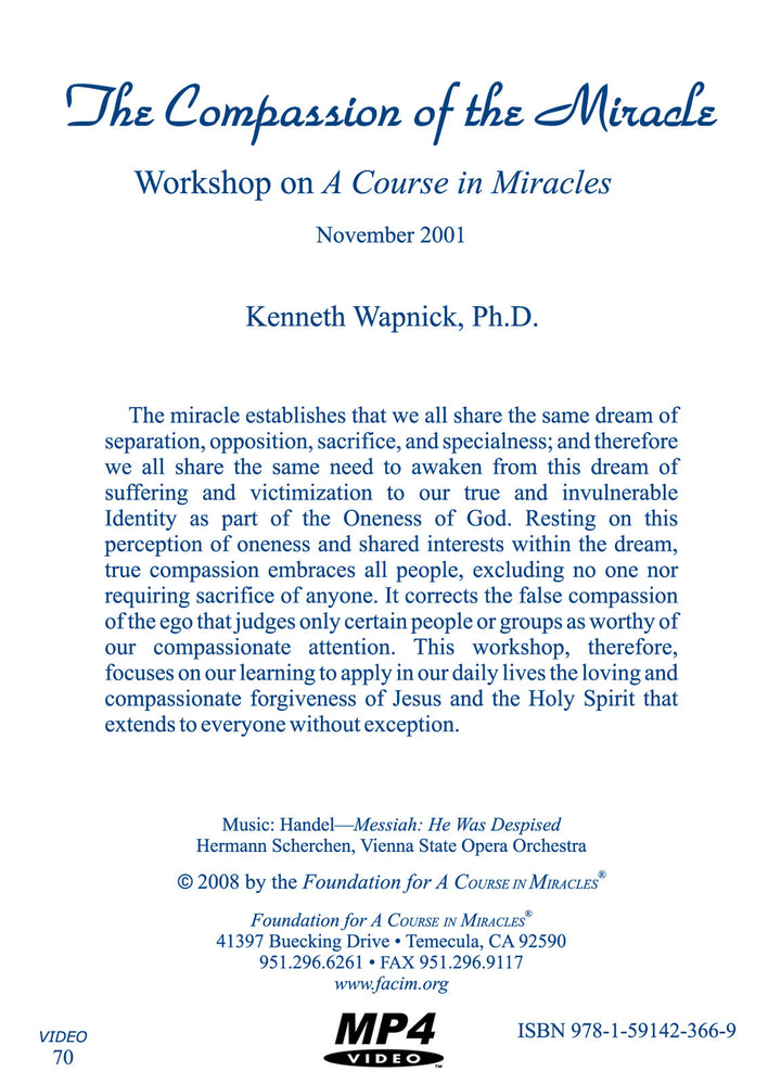 The Compassion of the Miracle [MP4]