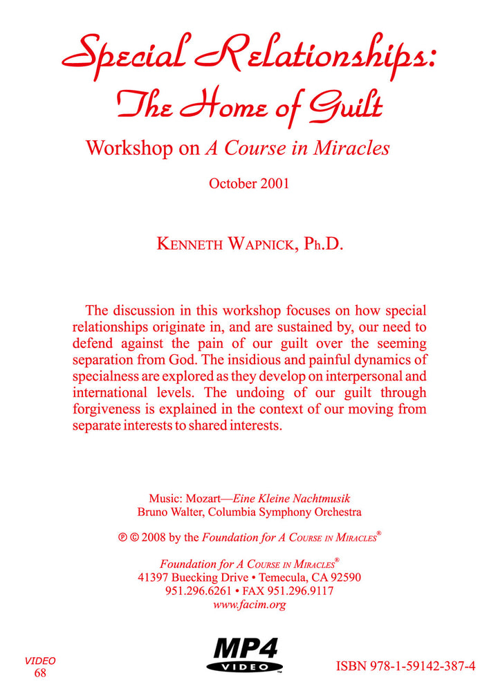 Special Relationships: The Home of Guilt [MP4]