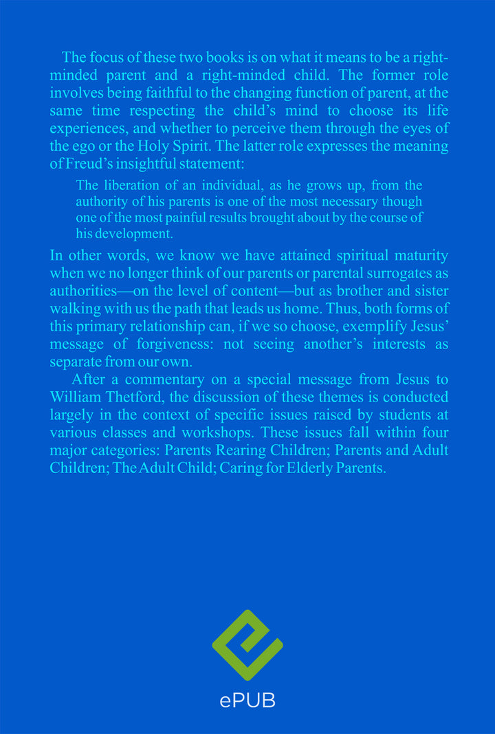 Parents and Children: Our Most Difficult Classroom [EPUB]